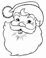 Santa Coloring Pages Claus Printable Kids Christmas Color Hat Colouring Print Sheets Clause Colour Printables Book Baby Classic Paper Year sketch template