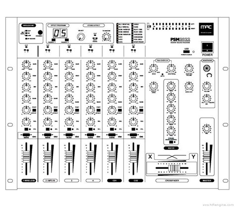 maintronic psm powered audio mixer manual hifi engine