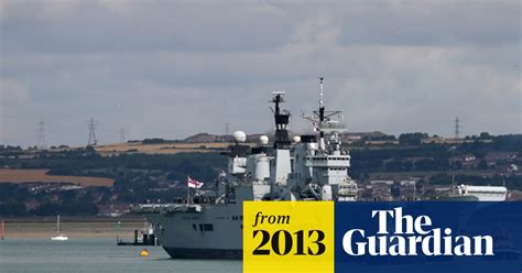 royal navy warships leave for gibraltar video world news the guardian