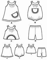 Baby Dress Romper Look Babies Clothes Pants Top Sewing Patterns Drawing Pattern Newlook Patternreview sketch template