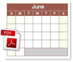 calendar  schedule templates