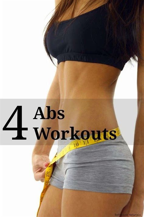 4 Abs Workouts For Women Abs Workout For Women Abs Workout Fitness