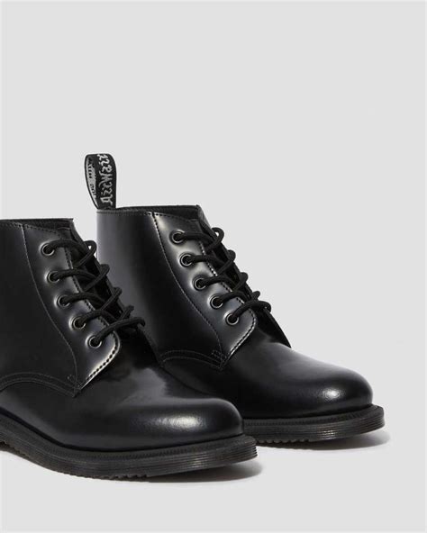 emmeline leather lace  ankle boots dr martens