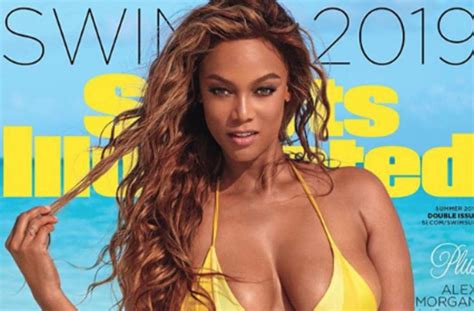 Sports Illustrated Swimsuit Tyra Banks Covers Issue 23 Years After
