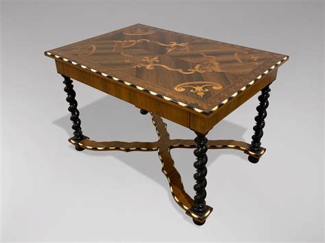 stunning dutch rosewood marquetry centre table for sale at 1stdibs
