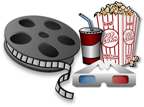 cinema film clip art snack cliparts items png