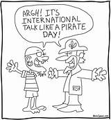 Pirate Talk Coloring Ahoy International Spear Two Kevinspear Kevin sketch template