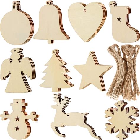 peroptimist beige wooden cutouts hanging decorative accent ornaments