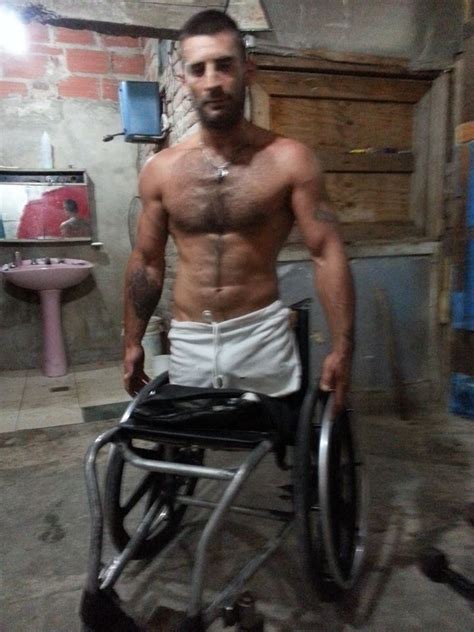 male amputee wheelchair