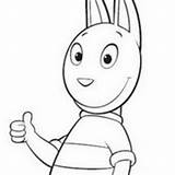 Coloring Pages Backyardigans Austin Post sketch template