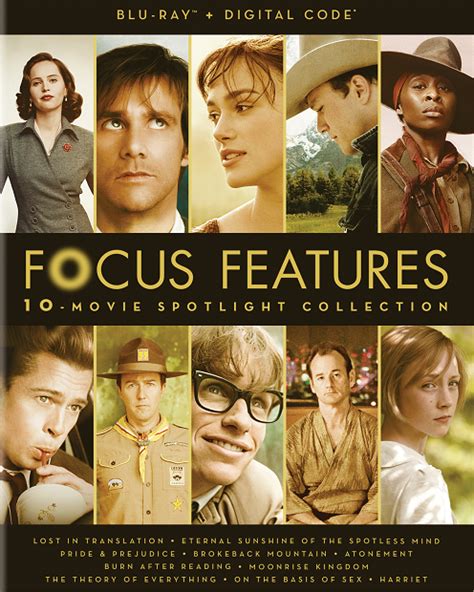 Focus Features 10 Movie Spotlight Collection Available On Blu Ray
