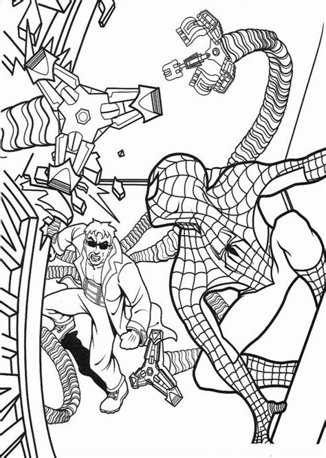 spiderman coloring page kids spiderman colouring pages coloring home