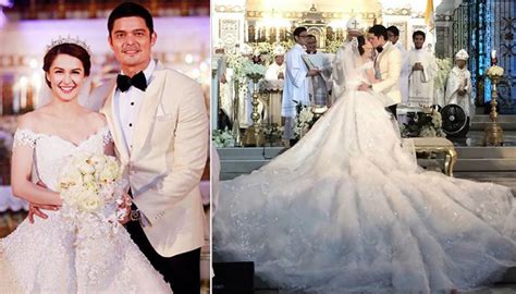 Marian Rivera Wedding Gown When In Manila