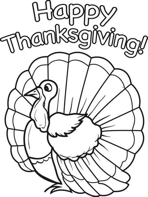 coloring page thanksgiving   popular svg file