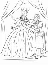 Oz Glinda Dorothy Strega Disegno Toto Mago Wicked Fantasmino Supercoloring sketch template
