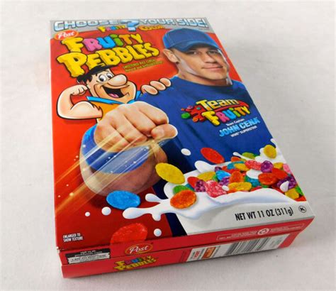 john cena fruity pebbles post cereal full rare exclusive wwe wrestling