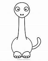 Dinosaur Coloring Cute Pages Drawing Baby Easy Rex Cartoon Kids Dino Clipart Drawings Land Egg Printable Color Great Imagination Cliparts sketch template