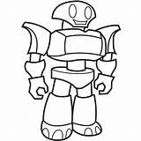 Coloring Robot Printable Sheets Clipart Pages Kids Print Library Cool sketch template