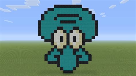 綺麗なminecraft Squidward マインクラフト画像