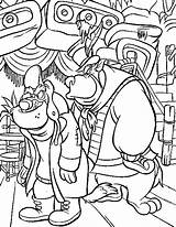 Talespin Coloring Pages Kids sketch template