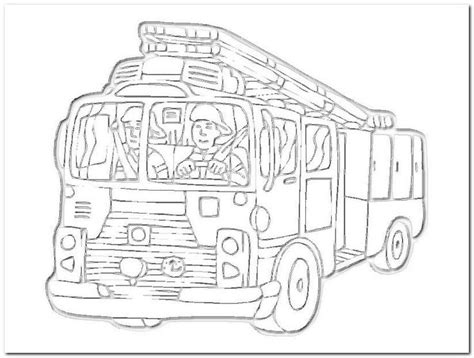 coloring page fire truck  coloring pages printable coloring