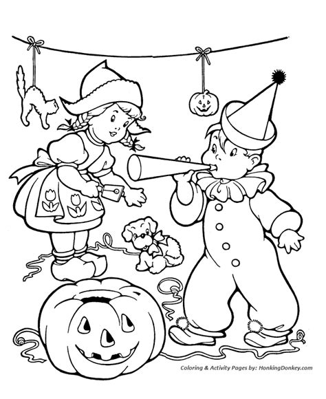 halloween party coloring pages halloween party games honkingdonkey