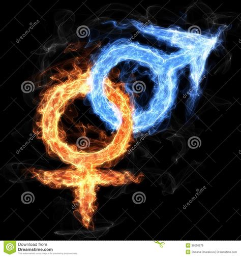 Symbol Male And Female Royalty Free Stock Images Image
