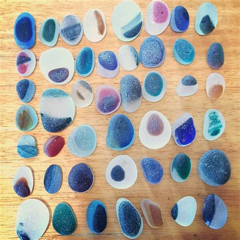 sorting through some english multi s today seaglass