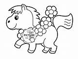 Coloring Horse Pages Kids Little Animal Printables Wuppsy Printable Baby Tags Find Animals sketch template