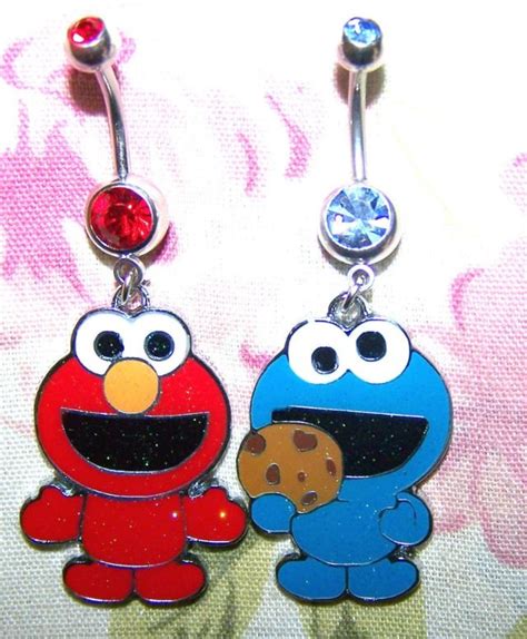 This Is Adorable Cookie Monster And Elmo Matching Belly