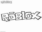 Roblox Coloring Logo Pages Characters Printable Bettercoloring Sheets Color Print Colouring Kids Minecraft Cake sketch template