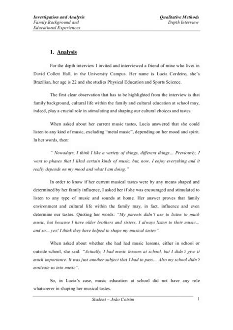 interview essay examples      template