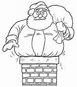 Santa Claus Coloring Pages Cartoon Cute Little Momjunction Ones sketch template