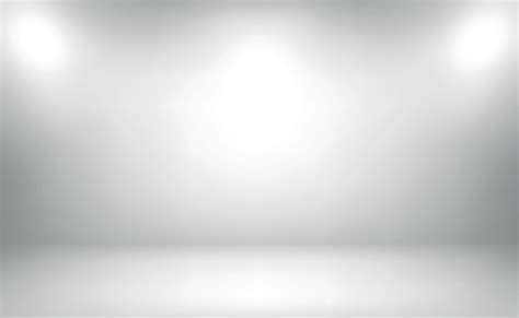 white  gray panoramic studio background  white glow vector