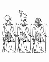 Coloring Pages Ancient Egyptian Clothing Clothes Fall Kids Getdrawings Getcolorings Printable sketch template