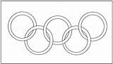 Ringe Olympische sketch template