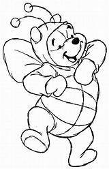 Kids Coloring Cartoon Pages Printable Pooh Characters Winnie Loading sketch template
