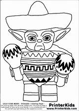 Coloring Wars Lego Star Pages Yoda Darth Maul Printable Christmas Mexican Easy Drawing Print Color Characters Getcolorings Master Mayo Legos sketch template