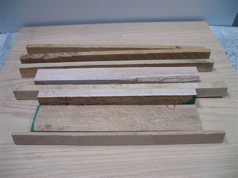 craft hobby oak wood pack wood pieces selection  oak wood pieces