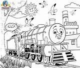 Thomas Pages Coloring Engine Tank Train Colouring Print Kids Henry Colour Printable Friends Hank Holiday Paint Filminspector Sheets Posters Template sketch template