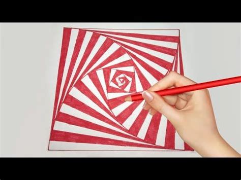 draw simple geometry shape optical illusion op art lessons op art projects optical