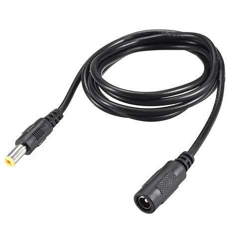 uxcell power extension cables ft length  mm  mm compatible   dc  adapter
