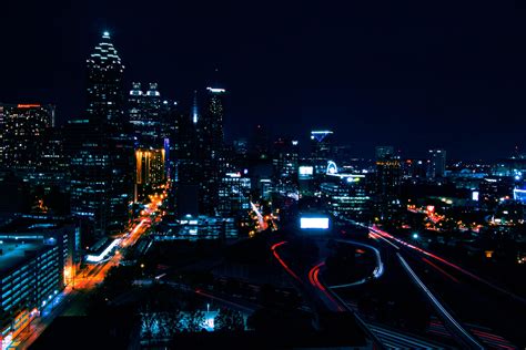 night city buildings lights wallpapers wallpaper cave