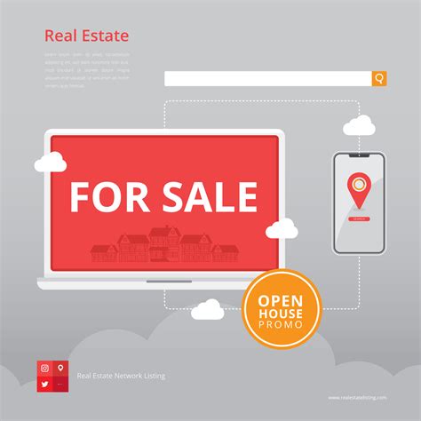 real estate listing illustration home list   commerce illustration
