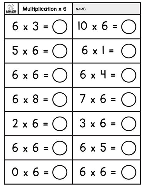 multiplying       questions  simple multiplication