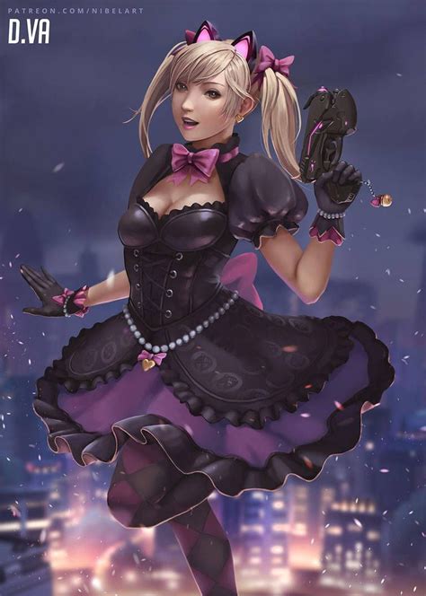 D Va Black Cat By Nibelart On Deviantart