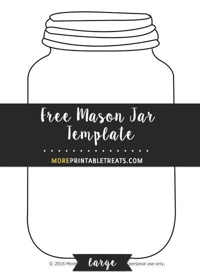 mason jar template large mason jar diy mason jar invitations