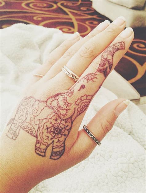 Henna For The Wedding Elephants