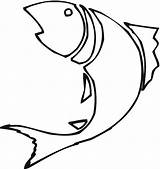 Fish Drawing Kids Outline Library Colouring Clip Pages Insertion Codes Clipart sketch template