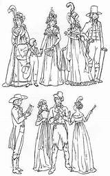 1800 Americanrevolution Clothing sketch template
